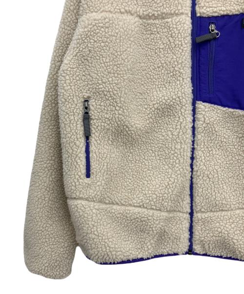 Patagonia（パタゴニア）Patagonia (パタゴニア) レトロXボアフリースジャケット ベージュ×パープル サイズ:XXLの古着・服飾アイテム