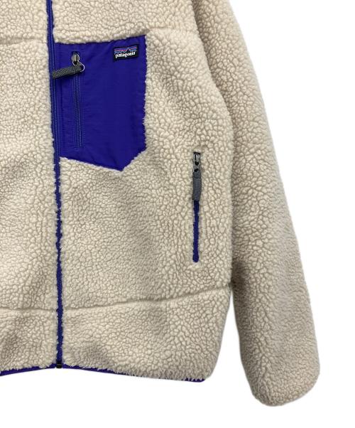 Patagonia（パタゴニア）Patagonia (パタゴニア) レトロXボアフリースジャケット ベージュ×パープル サイズ:XXLの古着・服飾アイテム