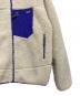 中古・古着 Patagonia (パタゴニア) レトロXボアフリースジャケット ベージュ×パープル サイズ:XXL：7000円