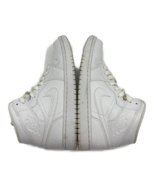 NIKE（ナイキ）NIKE (ナイキ) エア ジョーダン1 ミッド ホワイト サイズ:US 6.5の古着・服飾アイテム