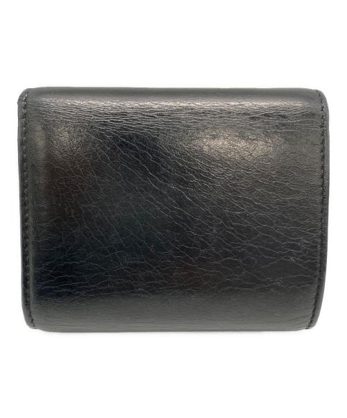 CELINE（セリーヌ）CELINE (セリーヌ) 3つ折り財布 ブラックの古着・服飾アイテム