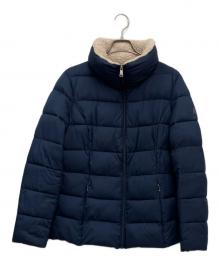 LAUREN RALPH LAUREN（ローレン ラルフ ローレン）の古着「ダウンジャケット」｜ネイビー×ホワイト