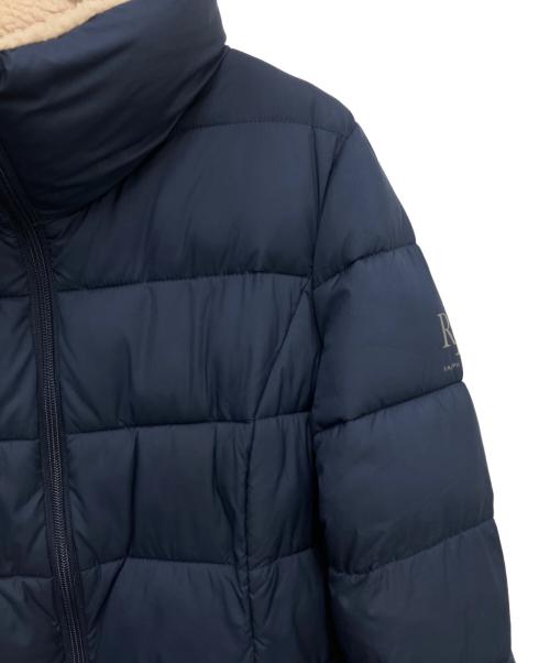 LAUREN RALPH LAUREN（ローレン ラルフ ローレン）LAUREN RALPH LAUREN (ローレン ラルフ ローレン) ダウンジャケット ネイビー×ホワイト サイズ:Sの古着・服飾アイテム