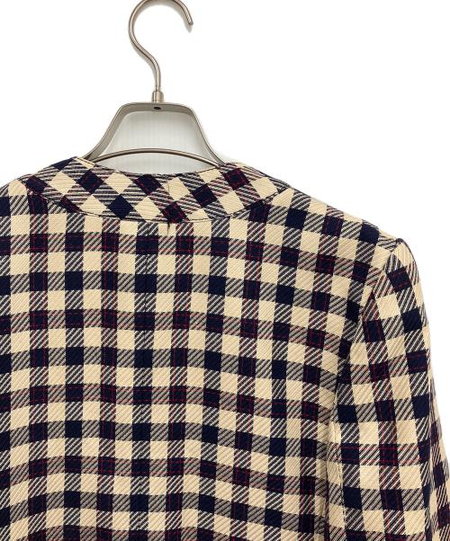 CELINE（セリーヌ）CELINE (セリーヌ) ジャケット ネイビー×ホワイト サイズ:SIZE38の古着・服飾アイテム