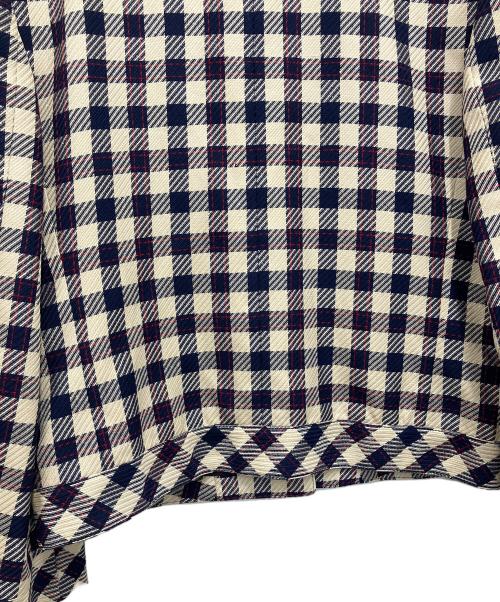 CELINE（セリーヌ）CELINE (セリーヌ) ジャケット ネイビー×ホワイト サイズ:SIZE38の古着・服飾アイテム