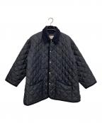 Traditional Weatherwearトラディショナルウェザーウェア）の古着「キルティングコート」｜ブラック