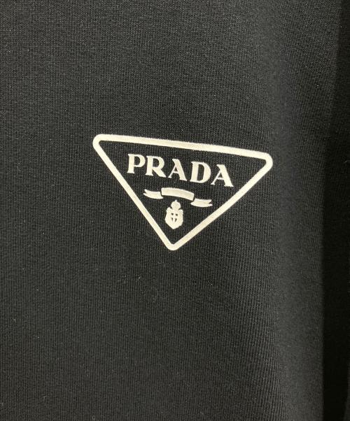 PRADA（プラダ）PRADA (プラダ) トライアングルロゴプリント ブラック サイズ:XXLの古着・服飾アイテム