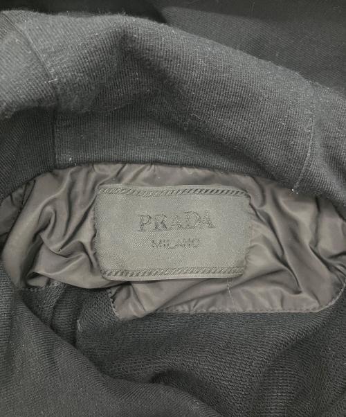 PRADA（プラダ）PRADA (プラダ) トライアングルロゴプリント ブラック サイズ:XXLの古着・服飾アイテム