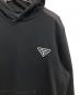 中古・古着 PRADA (プラダ) トライアングルロゴプリント ブラック サイズ:XXL：45000円