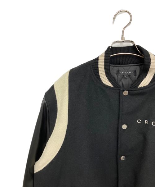 CRONOS（クロノス）CRONOS (クロノス) スタジャン ブラック×ホワイト サイズ:Sの古着・服飾アイテム