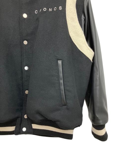 CRONOS（クロノス）CRONOS (クロノス) スタジャン ブラック×ホワイト サイズ:Sの古着・服飾アイテム