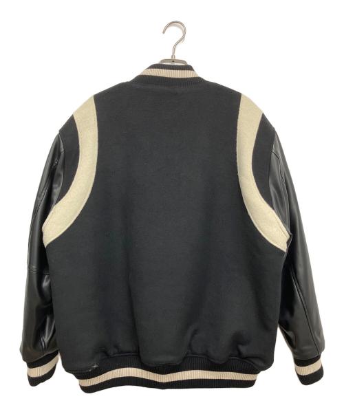 CRONOS（クロノス）CRONOS (クロノス) スタジャン ブラック×ホワイト サイズ:Sの古着・服飾アイテム