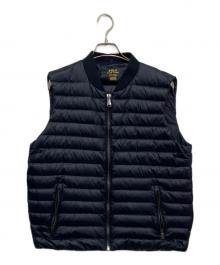 POLO RALPH LAUREN（ポロ・ラルフローレン）の古着「ダウンベスト」｜ネイビー