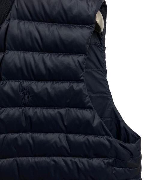 POLO RALPH LAUREN（ポロ・ラルフローレン）POLO RALPH LAUREN (ポロ・ラルフローレン) ダウンベスト ネイビー サイズ:Lの古着・服飾アイテム