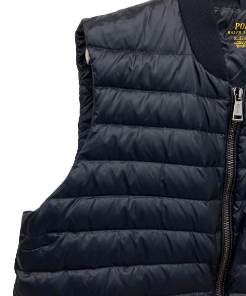 POLO RALPH LAUREN（ポロ・ラルフローレン）POLO RALPH LAUREN (ポロ・ラルフローレン) ダウンベスト ネイビー サイズ:Lの古着・服飾アイテム
