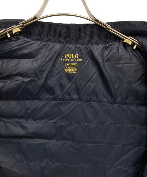 POLO RALPH LAUREN（ポロ・ラルフローレン）POLO RALPH LAUREN (ポロ・ラルフローレン) ダウンベスト ネイビー サイズ:Lの古着・服飾アイテム