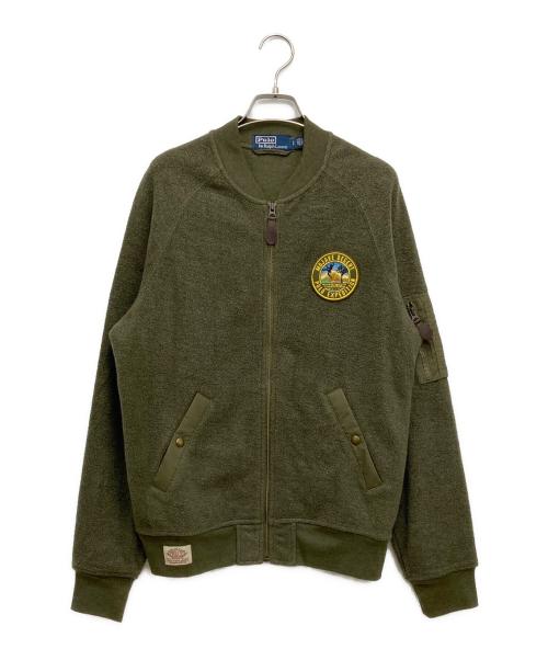 POLO RALPH LAUREN（ポロ・ラルフローレン）POLO RALPH LAUREN (ポロ・ラルフローレン) ブルゾン オリーブ サイズ:Sの古着・服飾アイテム
