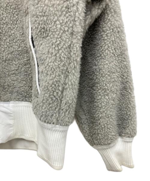 CANADA GOOSE（カナダグース）CANADA GOOSE (カナダグース) Simcoe Fleece Hoody ライトグレー×ホワイト サイズ:Sの古着・服飾アイテム