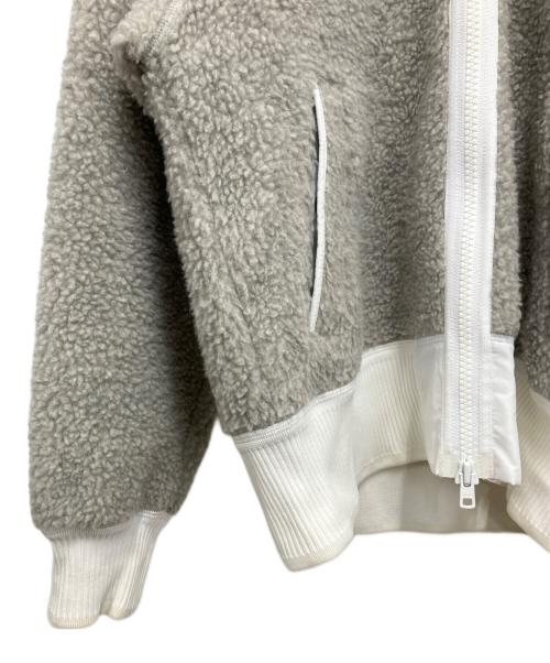 CANADA GOOSE（カナダグース）CANADA GOOSE (カナダグース) Simcoe Fleece Hoody ライトグレー×ホワイト サイズ:Sの古着・服飾アイテム