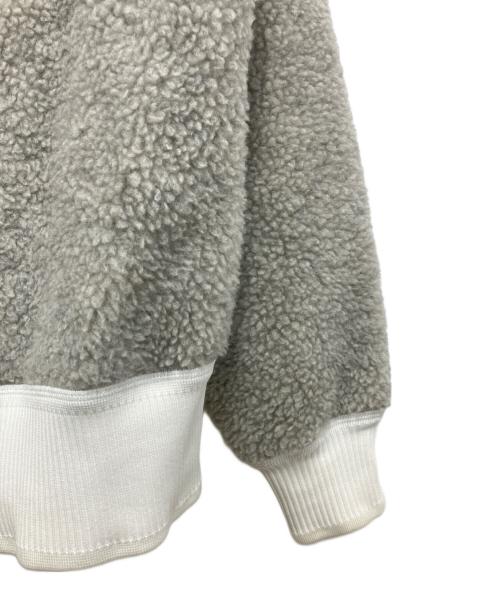 CANADA GOOSE（カナダグース）CANADA GOOSE (カナダグース) Simcoe Fleece Hoody ライトグレー×ホワイト サイズ:Sの古着・服飾アイテム
