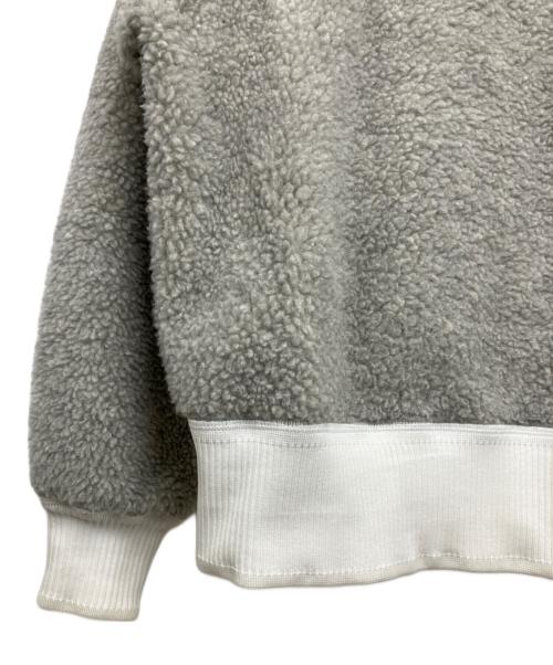CANADA GOOSE（カナダグース）CANADA GOOSE (カナダグース) Simcoe Fleece Hoody ライトグレー×ホワイト サイズ:Sの古着・服飾アイテム