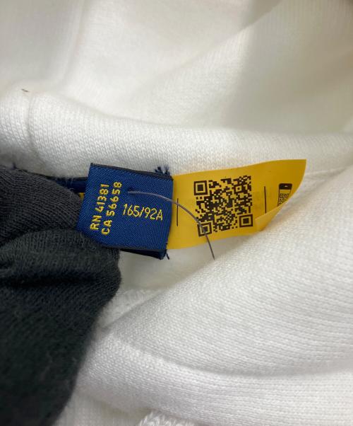 POLO RALPH LAUREN（ポロ・ラルフローレン）POLO RALPH LAUREN (ポロ・ラルフローレン) プルオーバーパーカー ホワイト サイズ:Mの古着・服飾アイテム