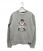 POLO RALPH LAUREN×YANKEESポロ・ラルフローレン×ヤンキース）の古着「スウェット」｜グレー