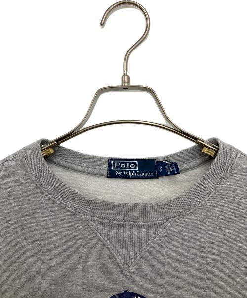 POLO RALPH LAUREN（ポロ・ラルフローレン）POLO RALPH LAUREN (ポロ・ラルフローレン) YANKEES (ヤンキース) スウェット グレー サイズ:Sの古着・服飾アイテム