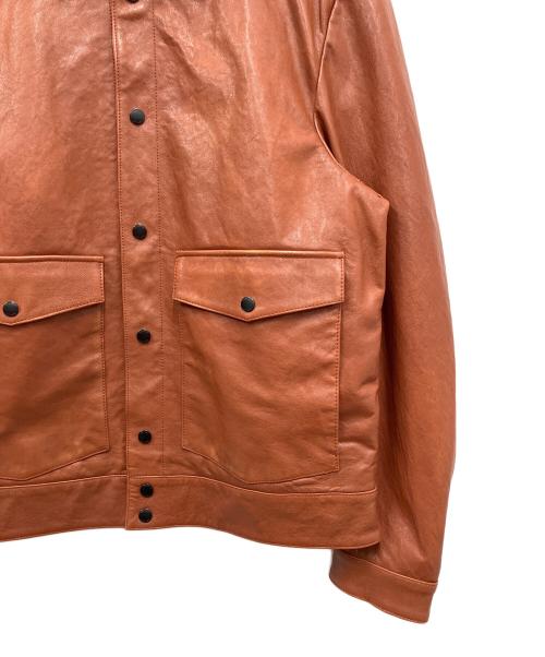 REPLAY（リプレイ）REPLAY (リプレイ) レザージャケット ブラウン サイズ:Lの古着・服飾アイテム