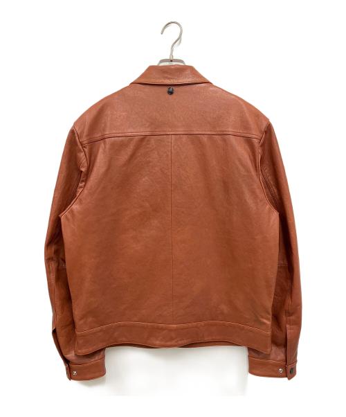 REPLAY（リプレイ）REPLAY (リプレイ) レザージャケット ブラウン サイズ:Lの古着・服飾アイテム