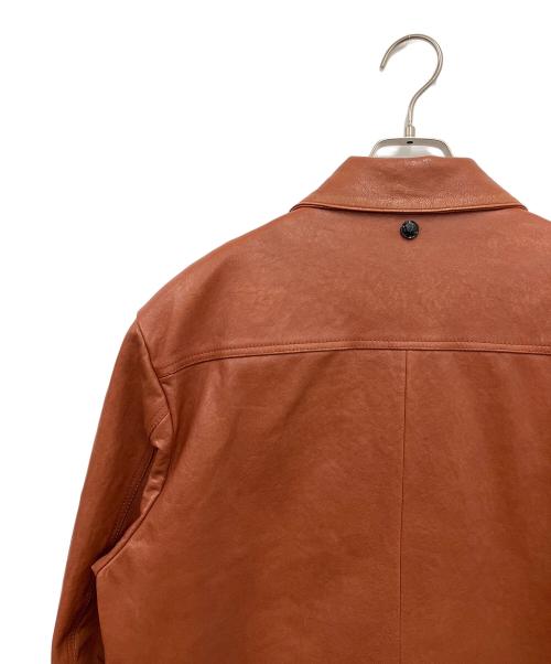 REPLAY（リプレイ）REPLAY (リプレイ) レザージャケット ブラウン サイズ:Lの古着・服飾アイテム