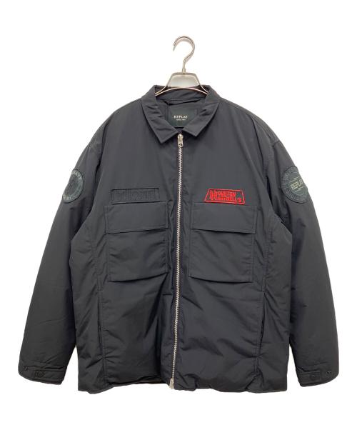 REPLAY（リプレイ）REPLAY (リプレイ) 中綿ジャケット ブラック サイズ:不明の古着・服飾アイテム