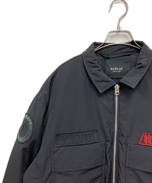 REPLAY（リプレイ）REPLAY (リプレイ) 中綿ジャケット ブラック サイズ:不明の古着・服飾アイテム