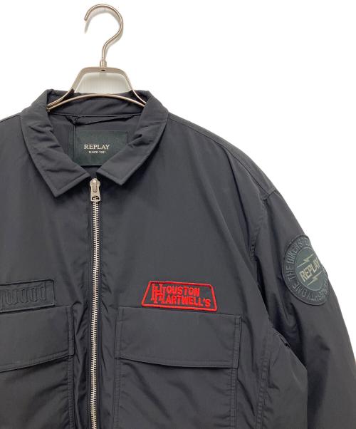 REPLAY（リプレイ）REPLAY (リプレイ) 中綿ジャケット ブラック サイズ:不明の古着・服飾アイテム
