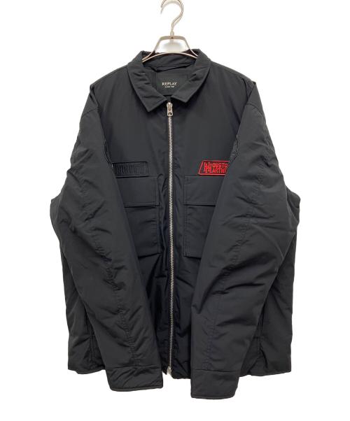 REPLAY（リプレイ）REPLAY (リプレイ) 中綿ジャケット ブラック サイズ:不明の古着・服飾アイテム