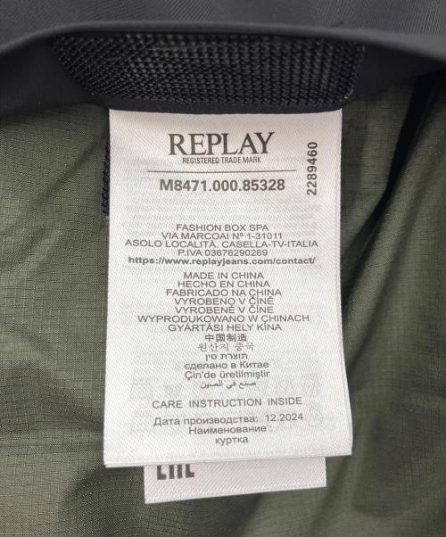 REPLAY（リプレイ）REPLAY (リプレイ) 中綿ジャケット ブラック サイズ:不明の古着・服飾アイテム
