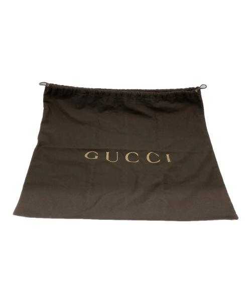 GUCCI（グッチ）GUCCI (グッチ) バンブー ワンショルダーバッグ ブラックの古着・服飾アイテム