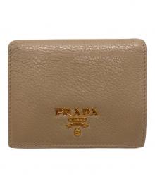 PRADA（プラダ）の古着「サフィアーノ 2つ折り財布」