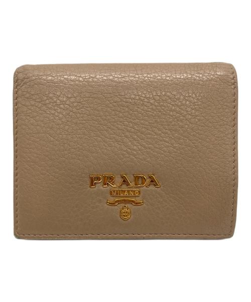 PRADA（プラダ）PRADA (プラダ) サフィアーノ 2つ折り財布の古着・服飾アイテム