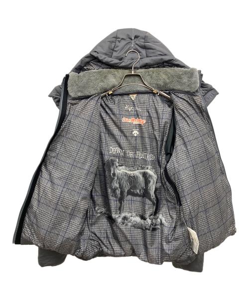 DESCENTE（デサント）DESCENTE (デサント) filmelange (フィルメランジェ) ダウンジャケット グレー サイズ:4の古着・服飾アイテム