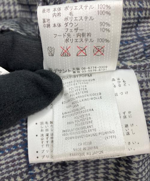 DESCENTE（デサント）DESCENTE (デサント) filmelange (フィルメランジェ) ダウンジャケット グレー サイズ:4の古着・服飾アイテム