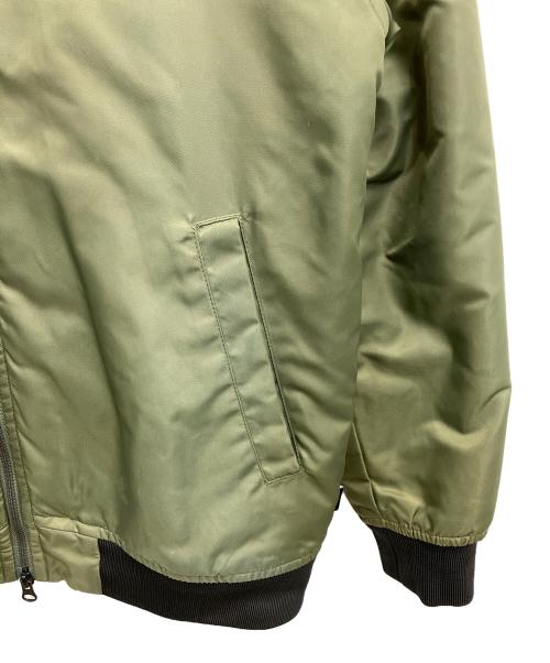 stussy（ステューシー）stussy (ステューシー) MA-1ジャケット グリーン×ブラック サイズ:Sの古着・服飾アイテム