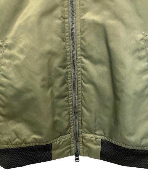 stussy（ステューシー）stussy (ステューシー) MA-1ジャケット グリーン×ブラック サイズ:Sの古着・服飾アイテム