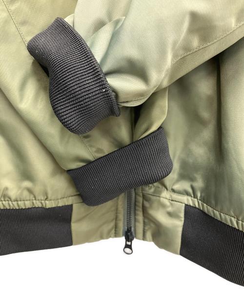 stussy（ステューシー）stussy (ステューシー) MA-1ジャケット グリーン×ブラック サイズ:Sの古着・服飾アイテム