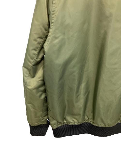 stussy（ステューシー）stussy (ステューシー) MA-1ジャケット グリーン×ブラック サイズ:Sの古着・服飾アイテム