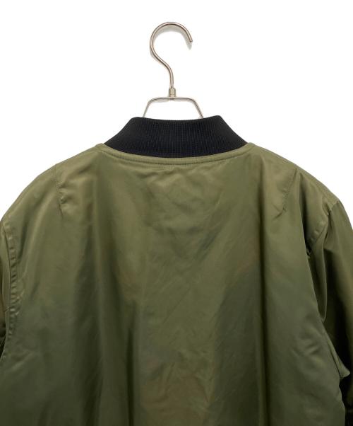 stussy（ステューシー）stussy (ステューシー) MA-1ジャケット グリーン×ブラック サイズ:Sの古着・服飾アイテム
