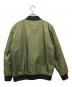 stussy (ステューシー) MA-1ジャケット グリーン×ブラック サイズ:S：13000円