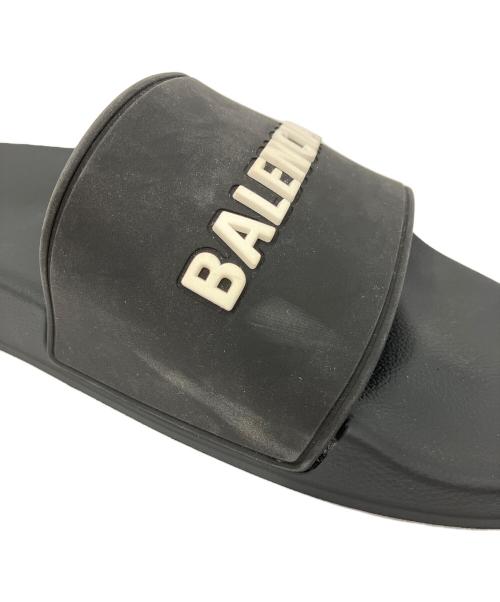 BALENCIAGA（バレンシアガ）BALENCIAGA (バレンシアガ) プールスライドサンダル ブラック サイズ:US 7の古着・服飾アイテム