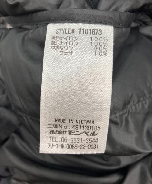 mont-bell（モンベル）mont-bell (モンベル) ネージュダウン パーカ ブラック サイズ:Mの古着・服飾アイテム
