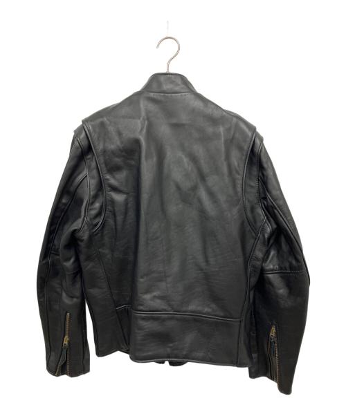 SCHOTT BROS.（ショットブロス）SCHOTT BROS. (ショットブロス) シングルライダースジャケット ブラック サイズ:38の古着・服飾アイテム